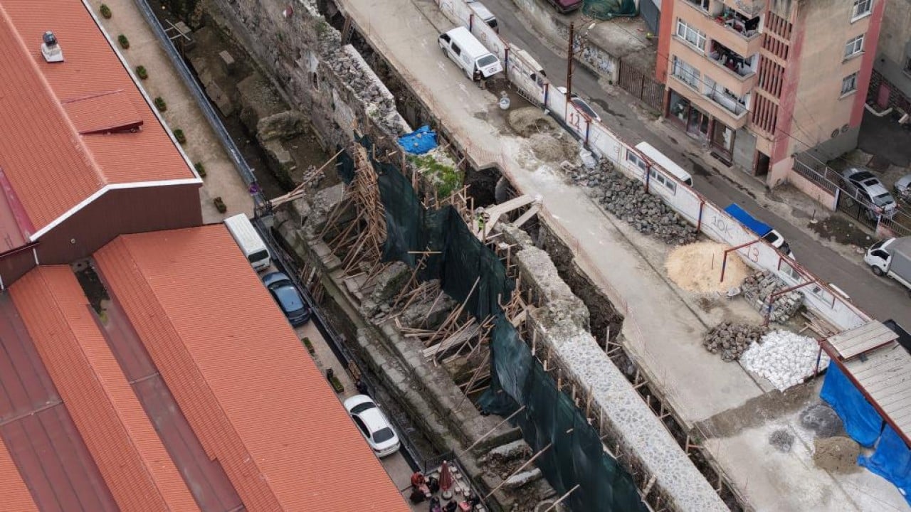 Zeminin 8 metre altından çıktı Dünyada üç taneden biri Trabzon’da