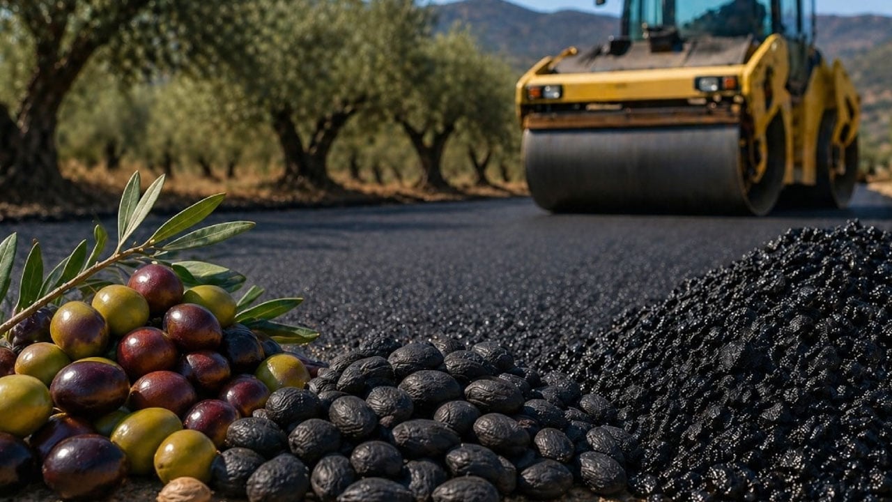 Foto - Zeytin çekirdeklerini yollara serdiler! Sonuçlar çok çarpıcı