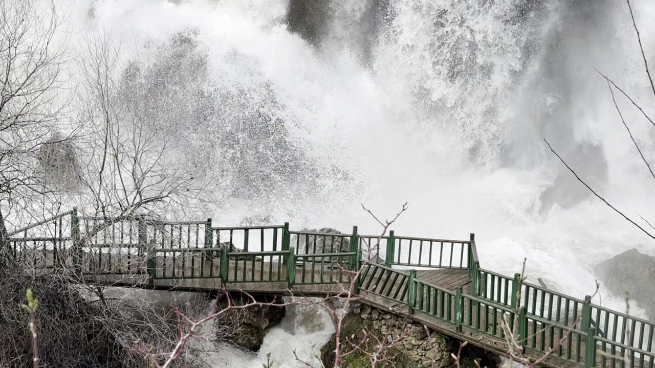 Foto - Ziyaretçi akını yaşanıyor! Son 20 yıldır ilk kez bu manzara yaşanıyor