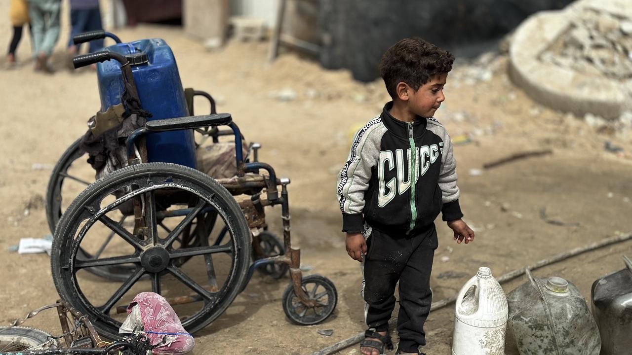 Foto - Bugün 5 Nisan Filistinli Çocuklar Günü! Dünyanın gözü önünde yaşam mücadelesi veriyorlar