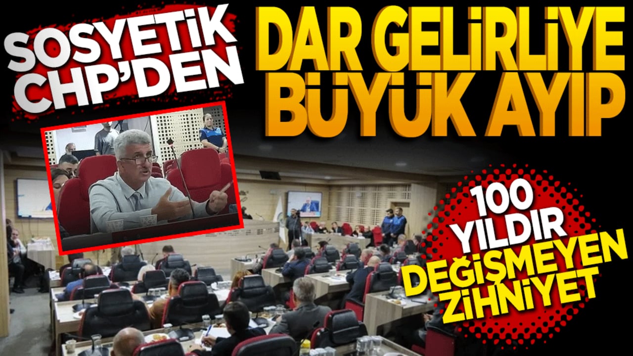 100 yıldır değişmeyen zihniyet! Sosyetik CHP’den dar gelirlilere büyük ayıp