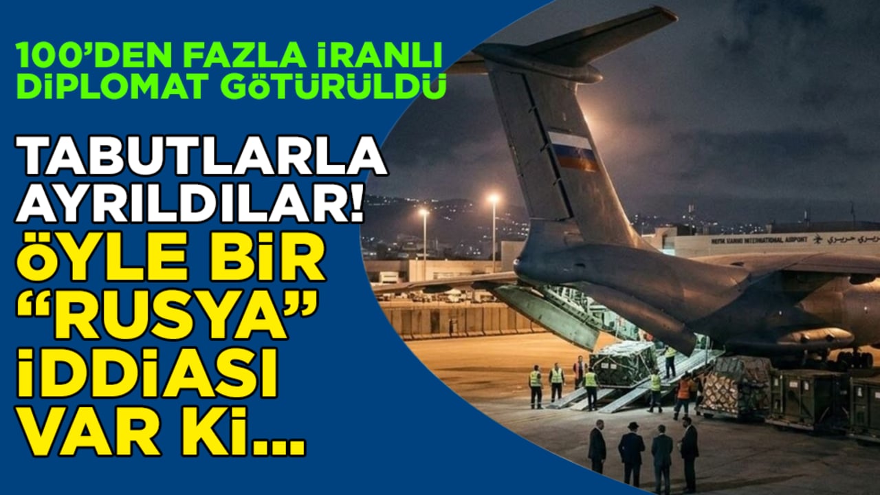 100’den fazla İranlı diplomat götürüldü! Tabutlarla ayrıldılar: Öyle bir "Rusya" iddiası var ki...