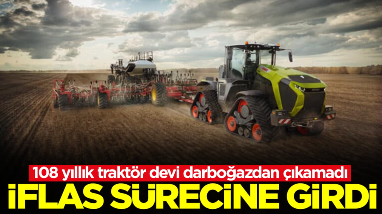108 yıllık traktör devi darboğazdan çıkamadı: İflas sürecine girdi