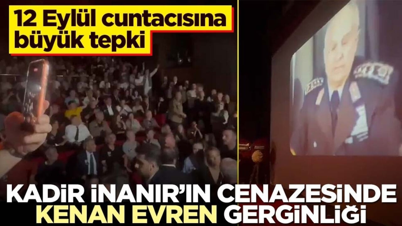 12 Eylül cuntacısına büyük tepki! Kadir İnanır’ın cenazesinde Kenan Evren gerginliği