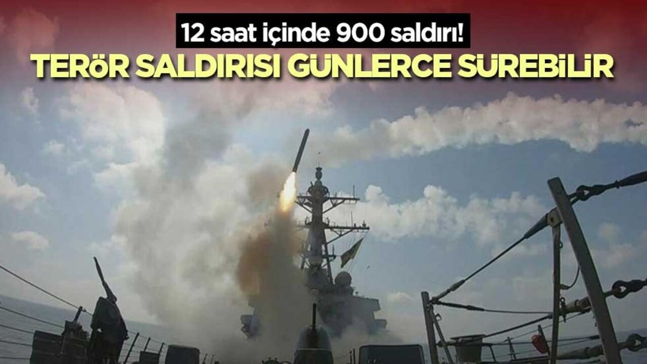 12 saat içinde 900 saldırı! Terör saldırısı günlerce sürebilir