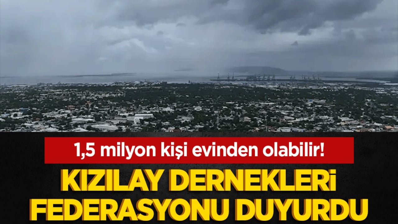 1,5 milyon kişi evinden olabilir! Kızılay Dernekleri Federasyonu duyurdu