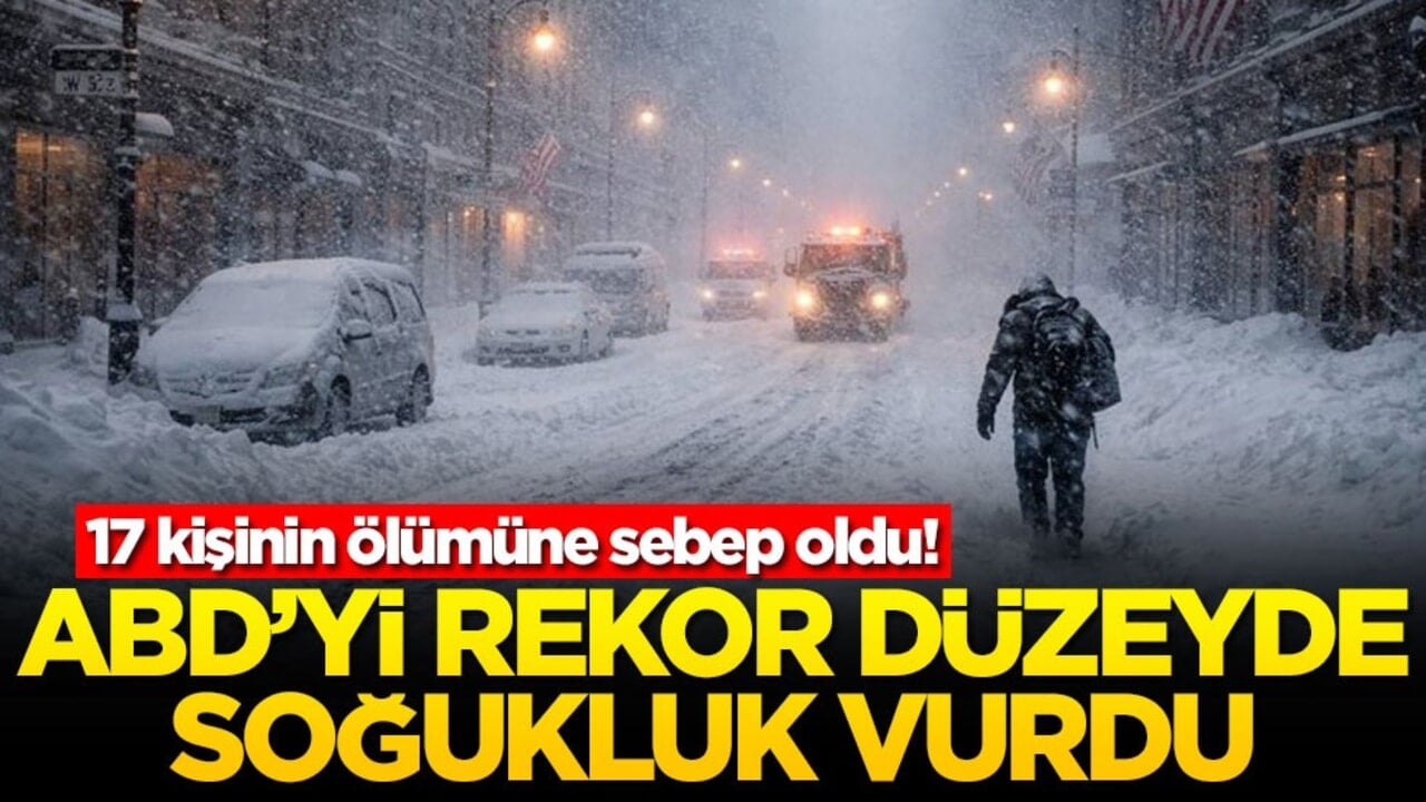 17 kişinin ölümüne sebep oldu! ABD’yi rekor düzeyde soğukluk vurdu