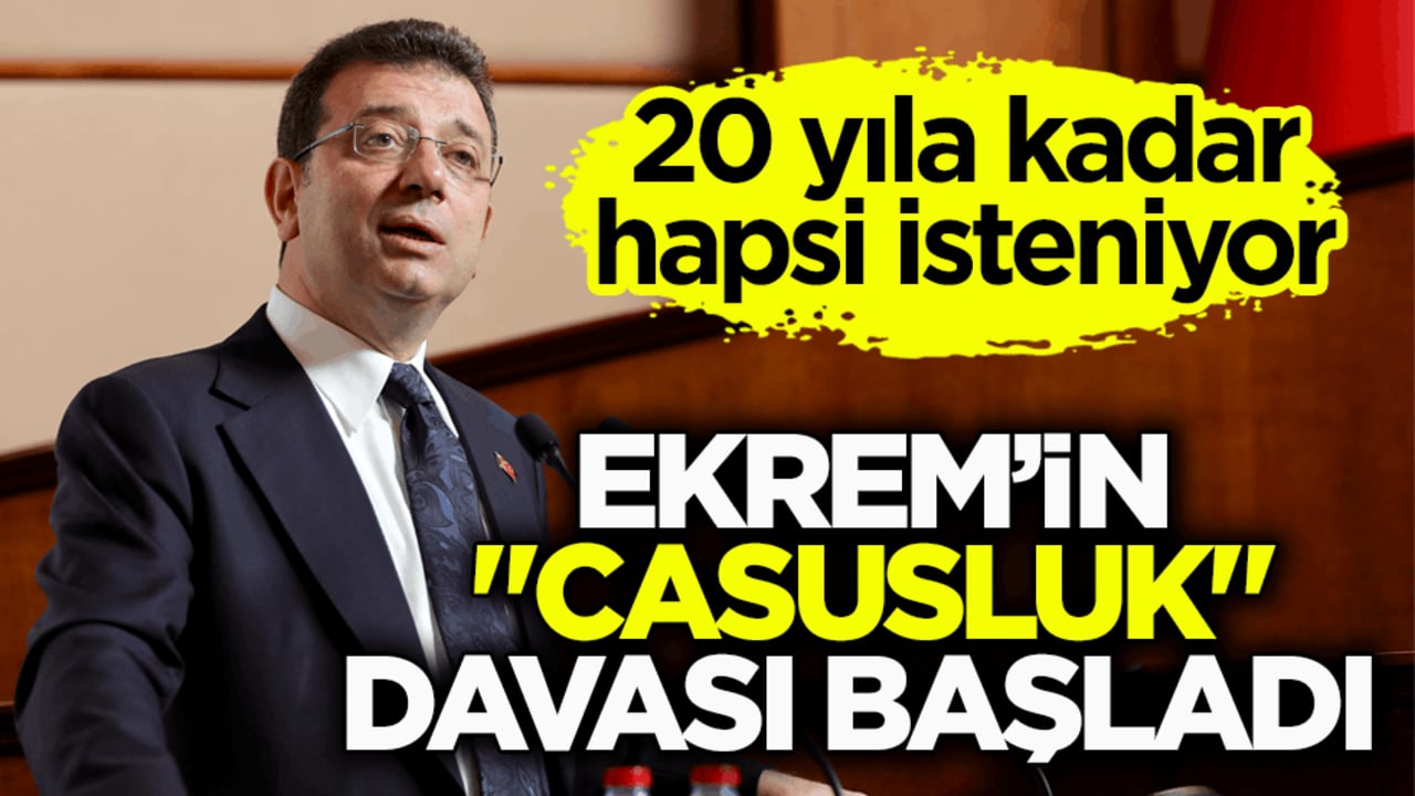 20 yıla kadar hapsi isteniyor! Ekrem’in "casusluk" davasının ilk duruşması başladı