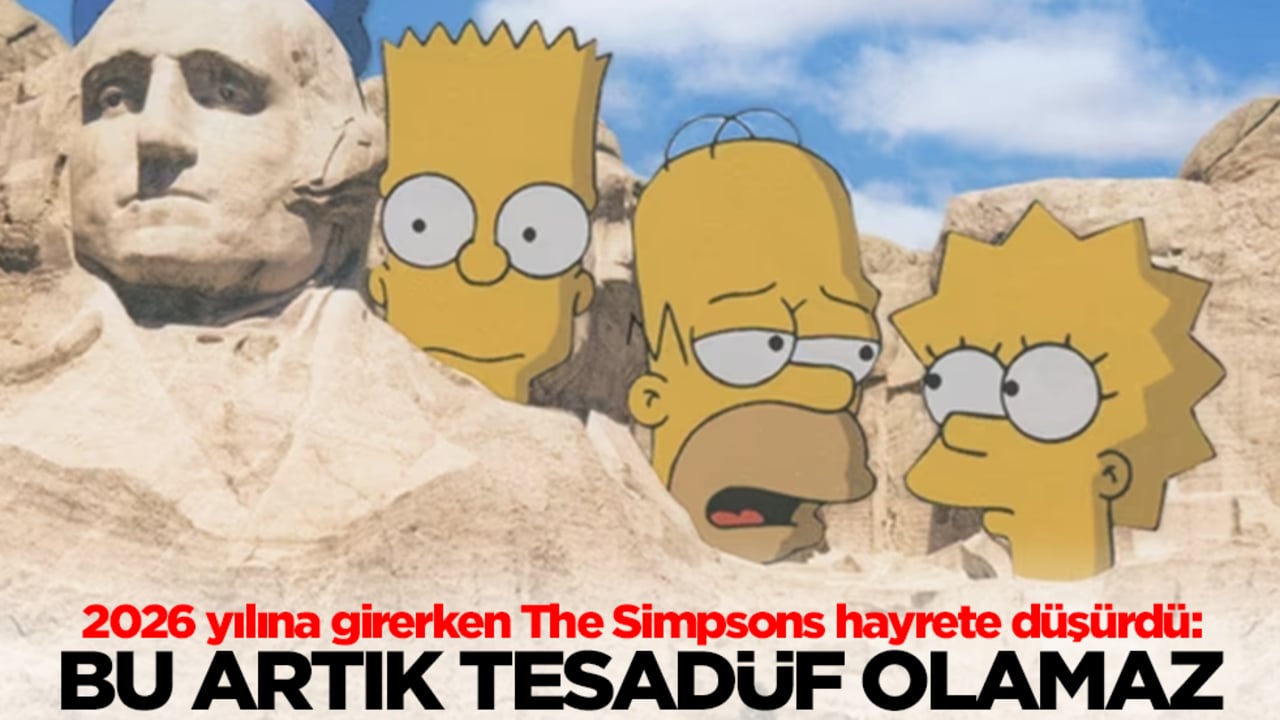 2026 yılına girerken The Simpsons hayrete düşürdü: Bu artık tesadüf olamaz