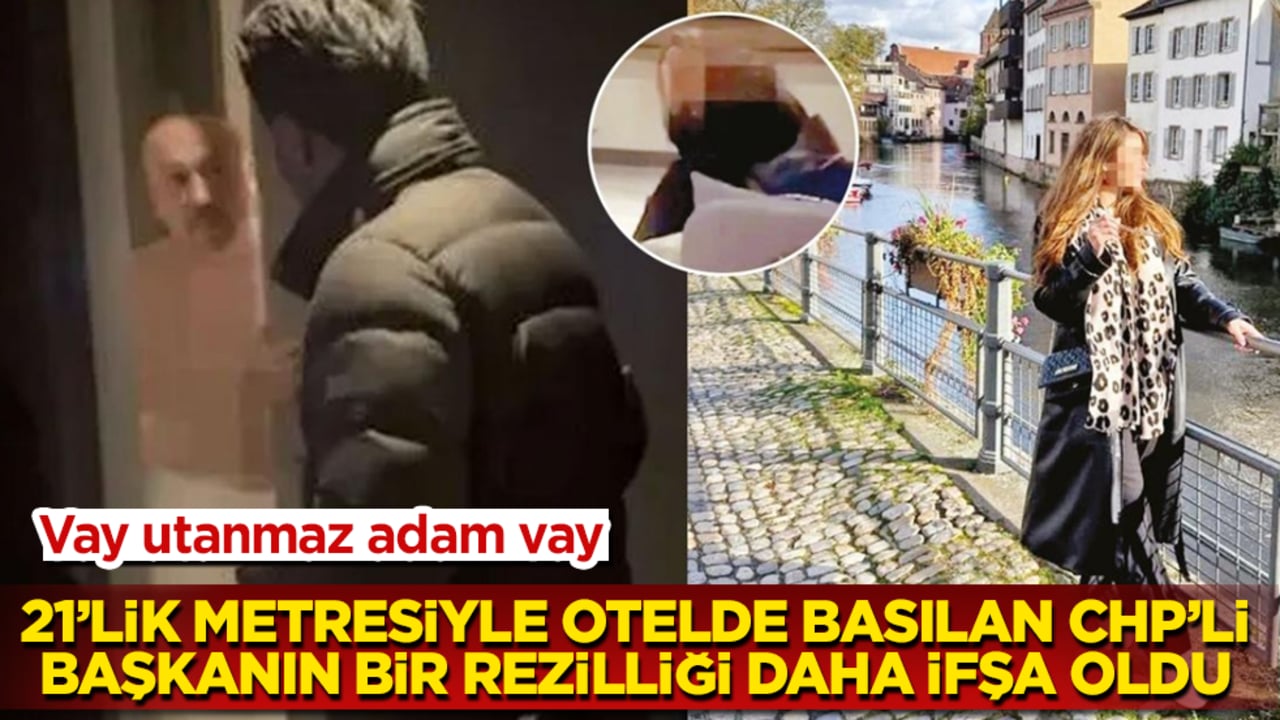 21’lik metresiyle otelde basılan CHP’li başkanın bir rezilliği daha ifşa oldu: Vay utanmaz adam vay