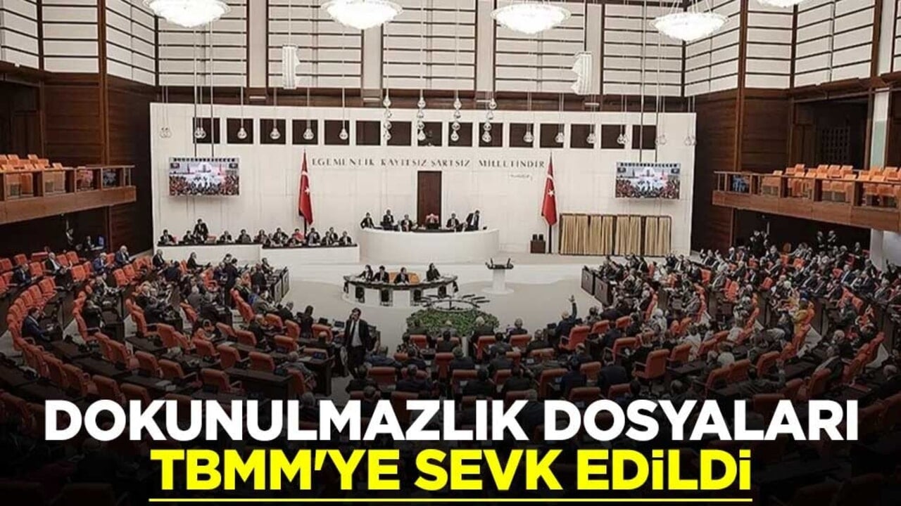  22 milletvekilinin dokunulmazlık dosyası TBMM'ye sevk edildi