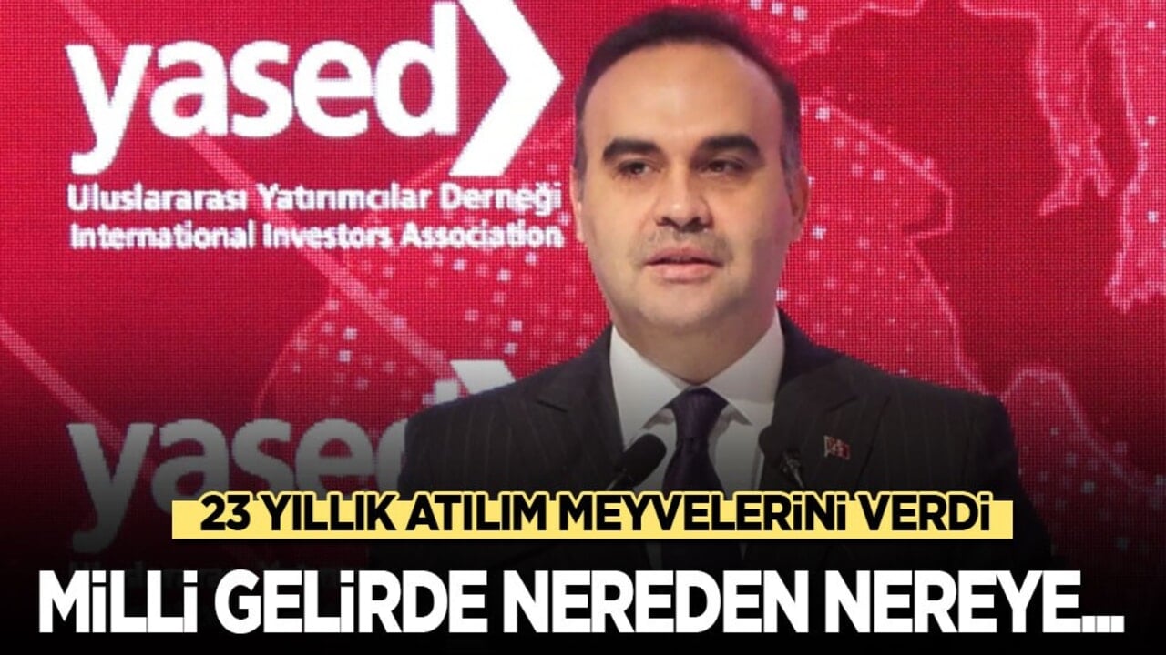 23 yıllık atılım meyvelerini verdi: Milli gelirde nereden nereye...