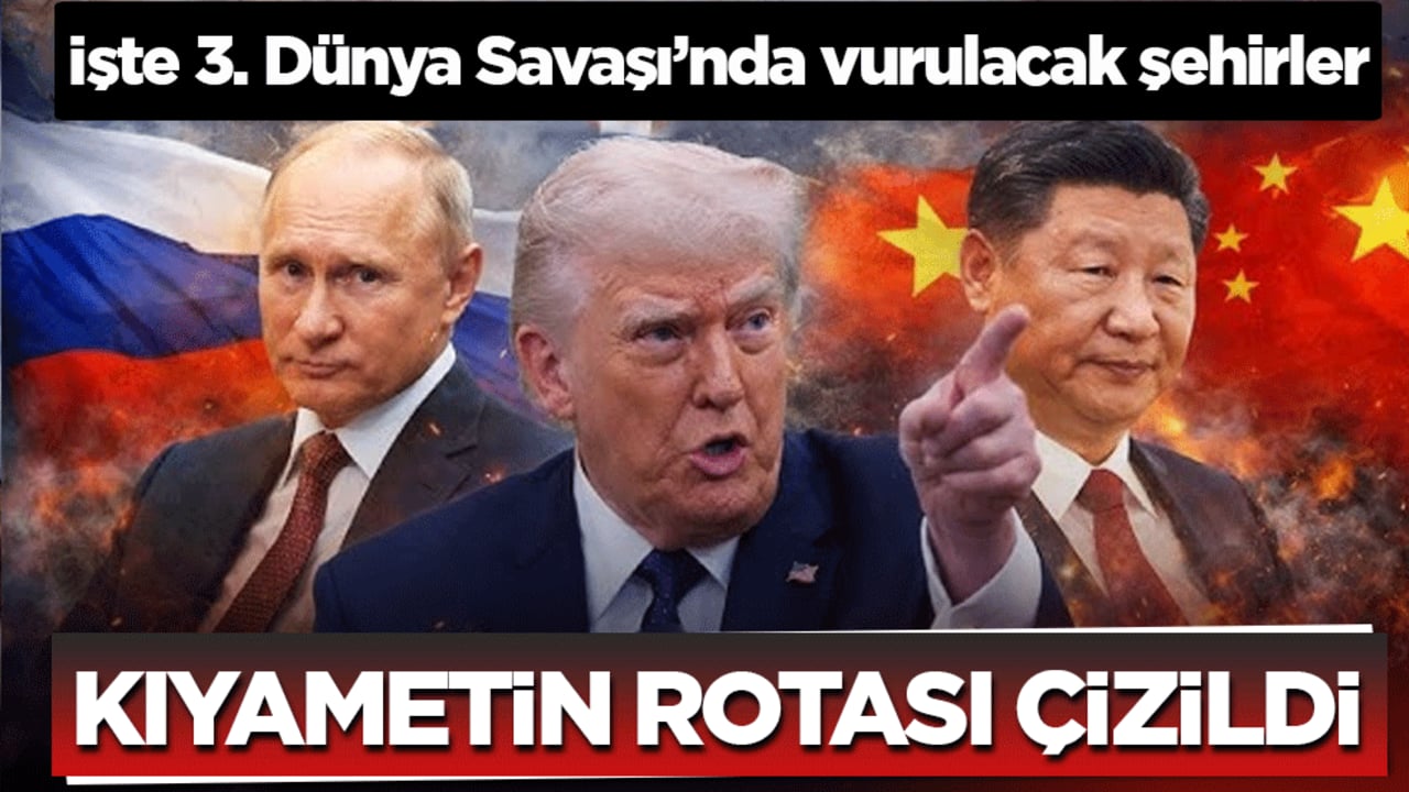 3. Dünya Savaşı’nda ilk vurulacak ABD şehirleri belli oldu! New York ve Washington’ı unutun, asıl hedef başka