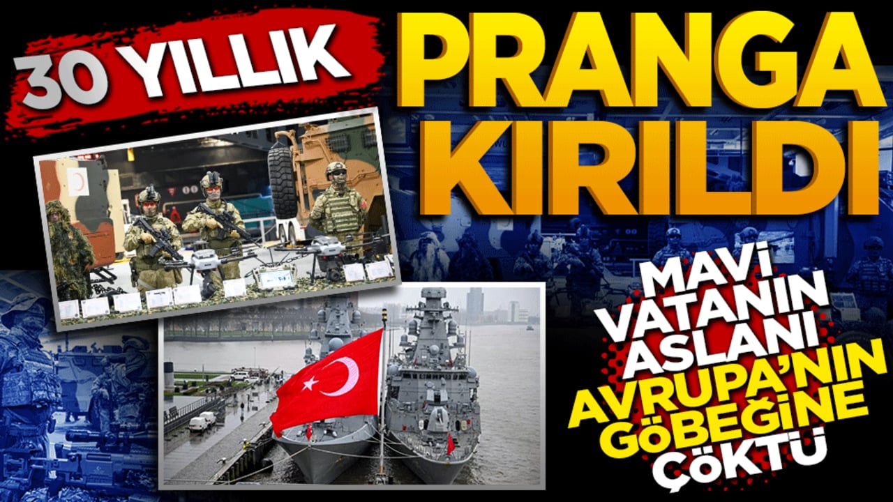 30 yıllık pranga kırıldı! Mavi vatanın aslanı Avrupa’nın göbeğine çöktü