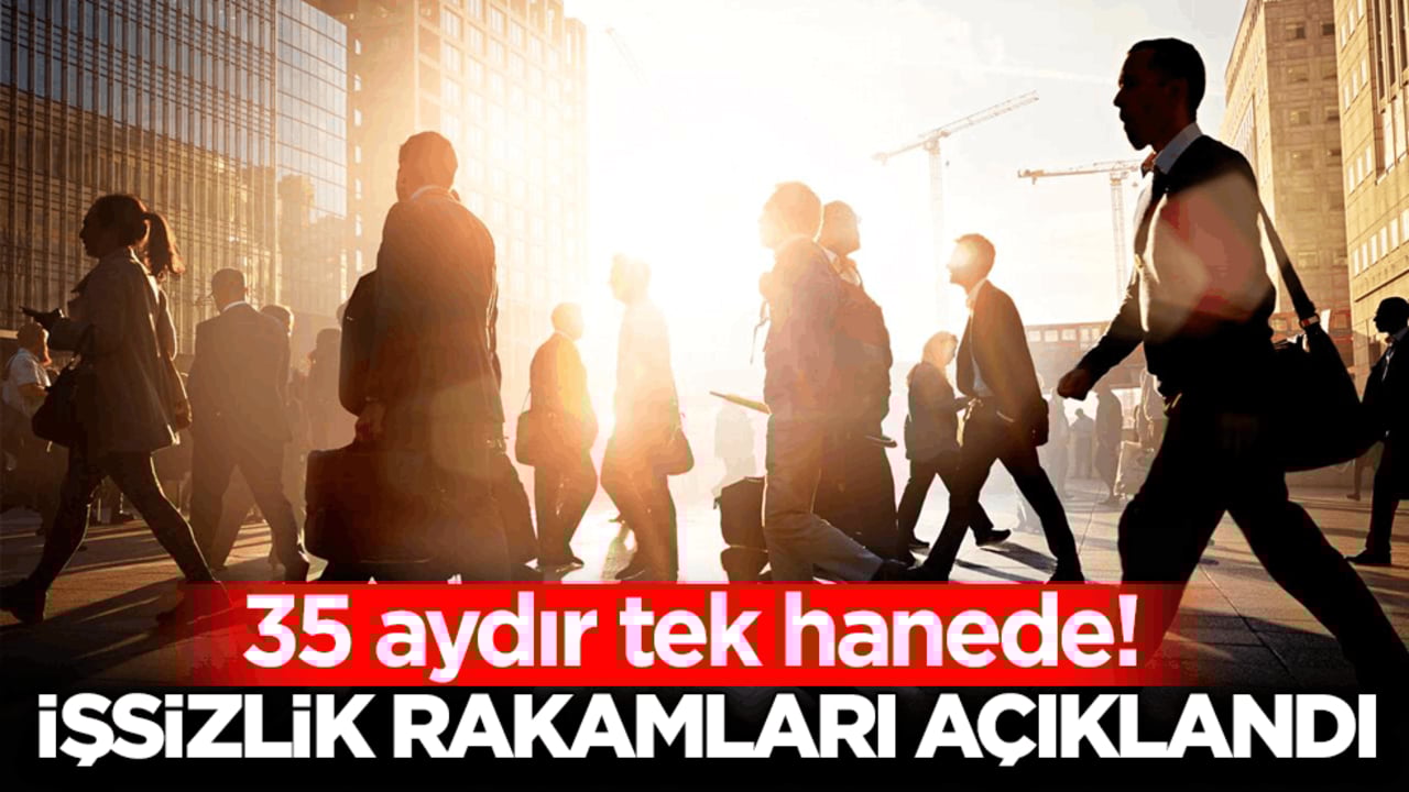 35 aydır tek hanede! İşsizlik rakamları açıklandı