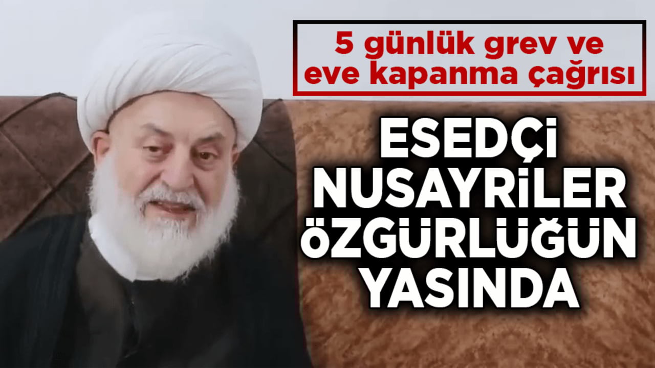 5 günlük grev ve eve kapanma çağrısı! Esedçi Nusayriler özgürlüğün yasında