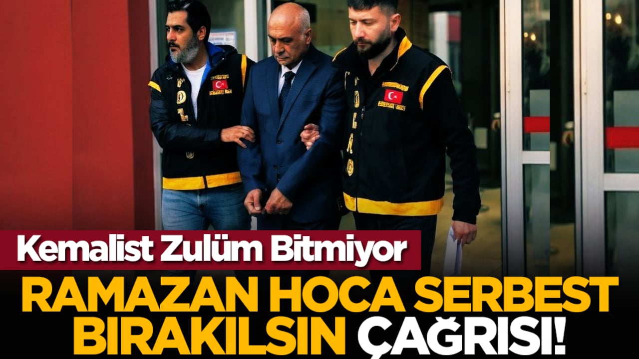 5816 Zulmü Bitmiyor: Ramazan Hoca Serbest Bırakılsın Çağrısı!