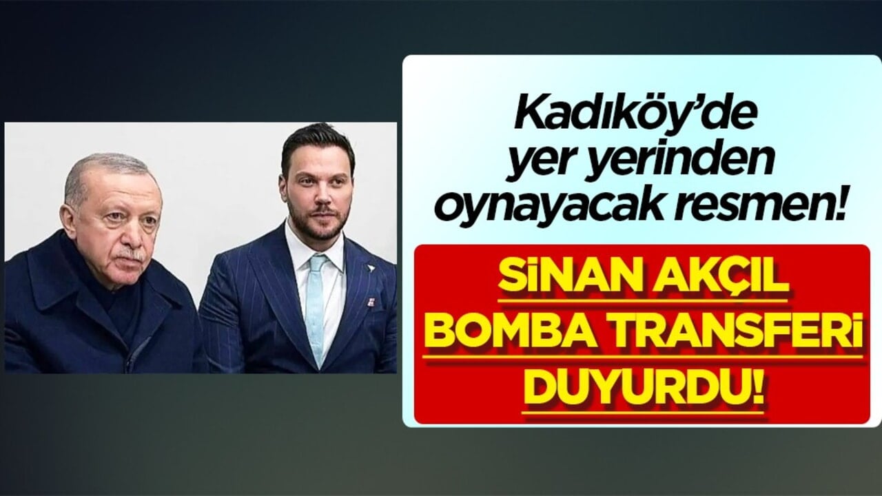 6 Şubat'a sayılı günler kala büyük bombayı duyurdu! Sinan Akçıl'dan bir ilk...
