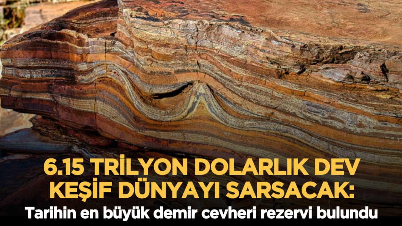 6.15 trilyon dolarlık dev keşif dünyayı sarsacak: Tarihin en büyük demir cevheri rezervi bulundu