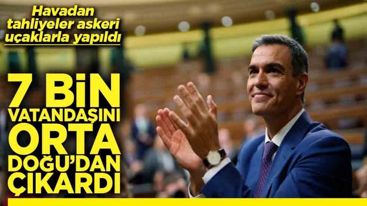 7 bin vatandaşını Orta Doğu’dan çıkardı