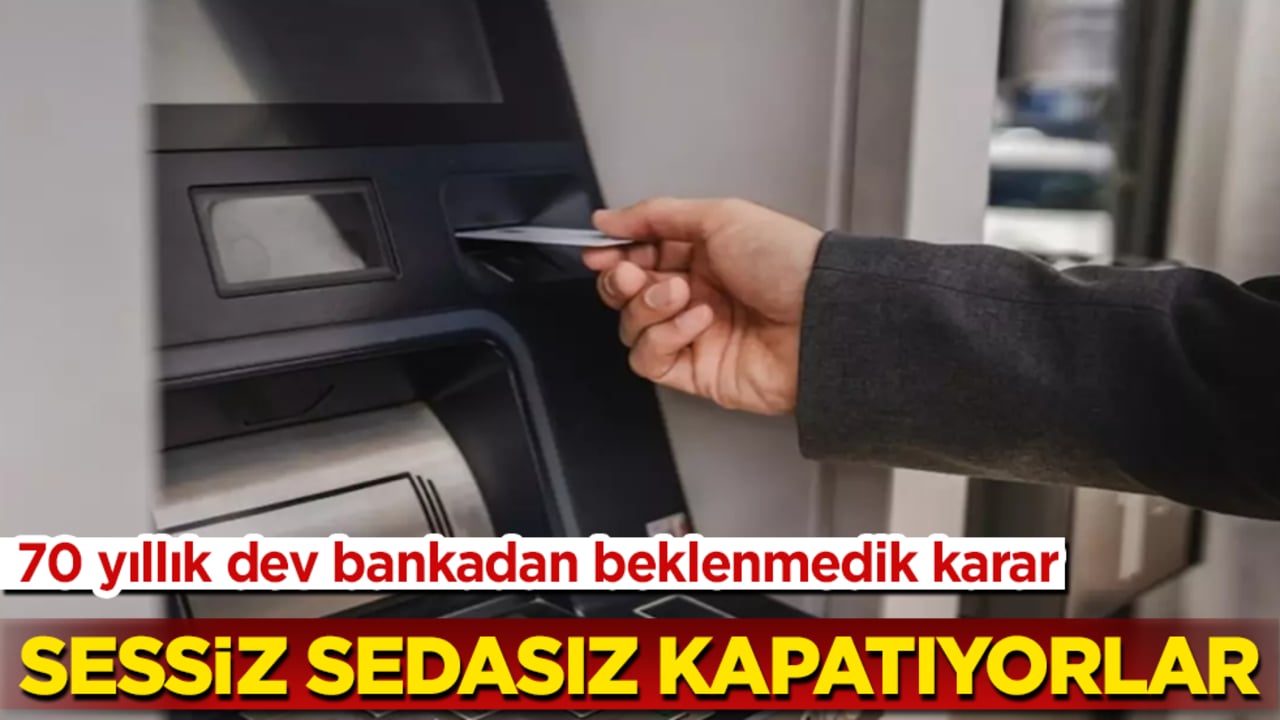 70 yıllık dev bankadan beklenmedik karar: Sessiz sedasız kapatıyorlar