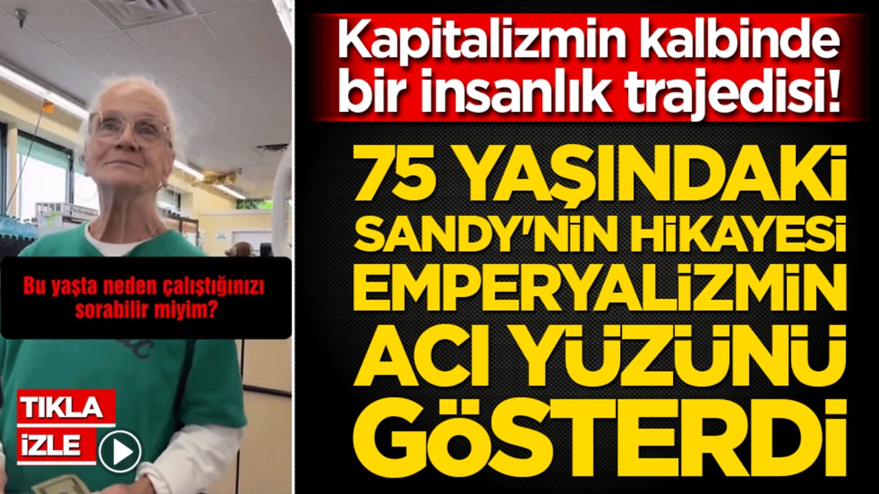 75 yaşındaki Sandy'nin dramı Batı'nın gerçek yüzünü bir kez daha gösterdi!