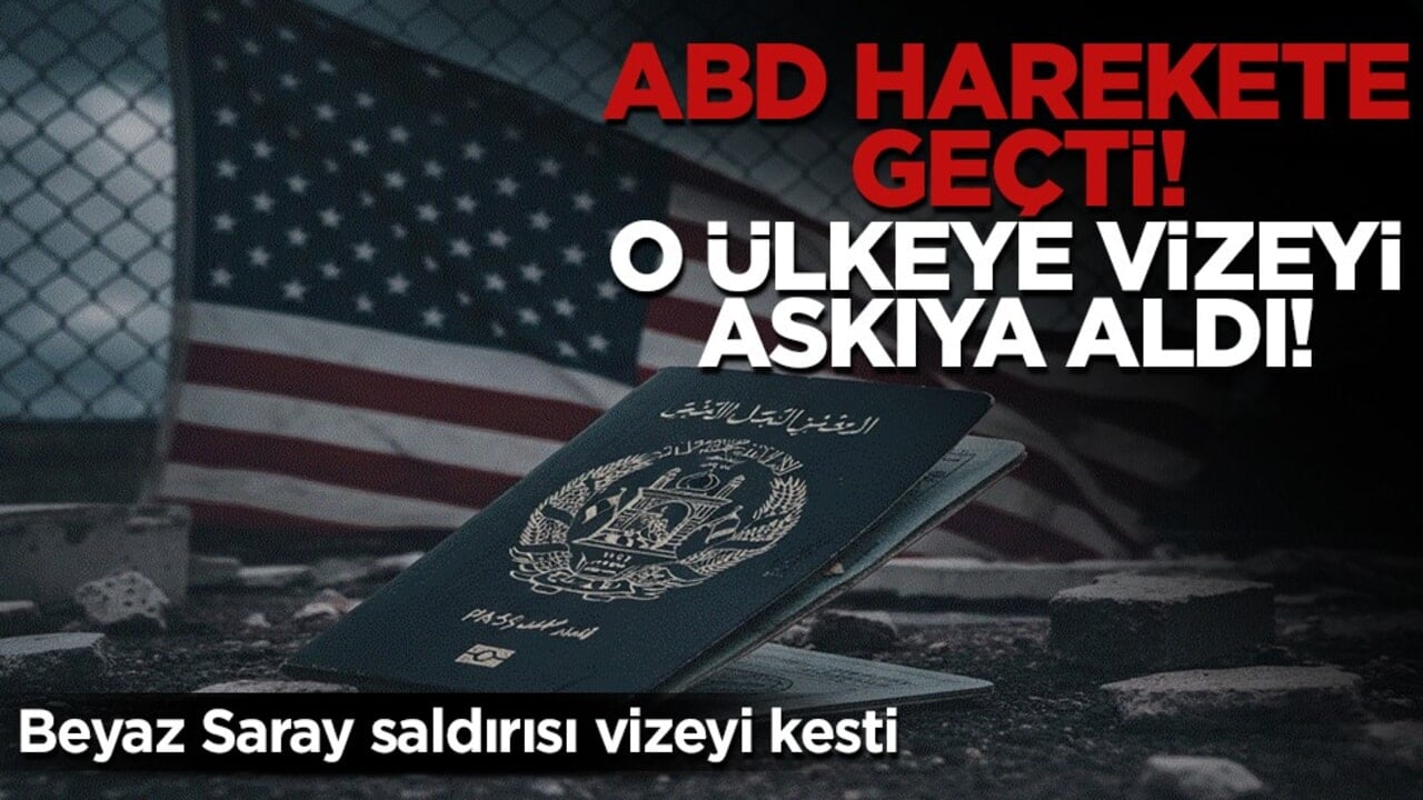 ABD, Afgan pasaport sahiplerine vize verilmesini askıya aldı