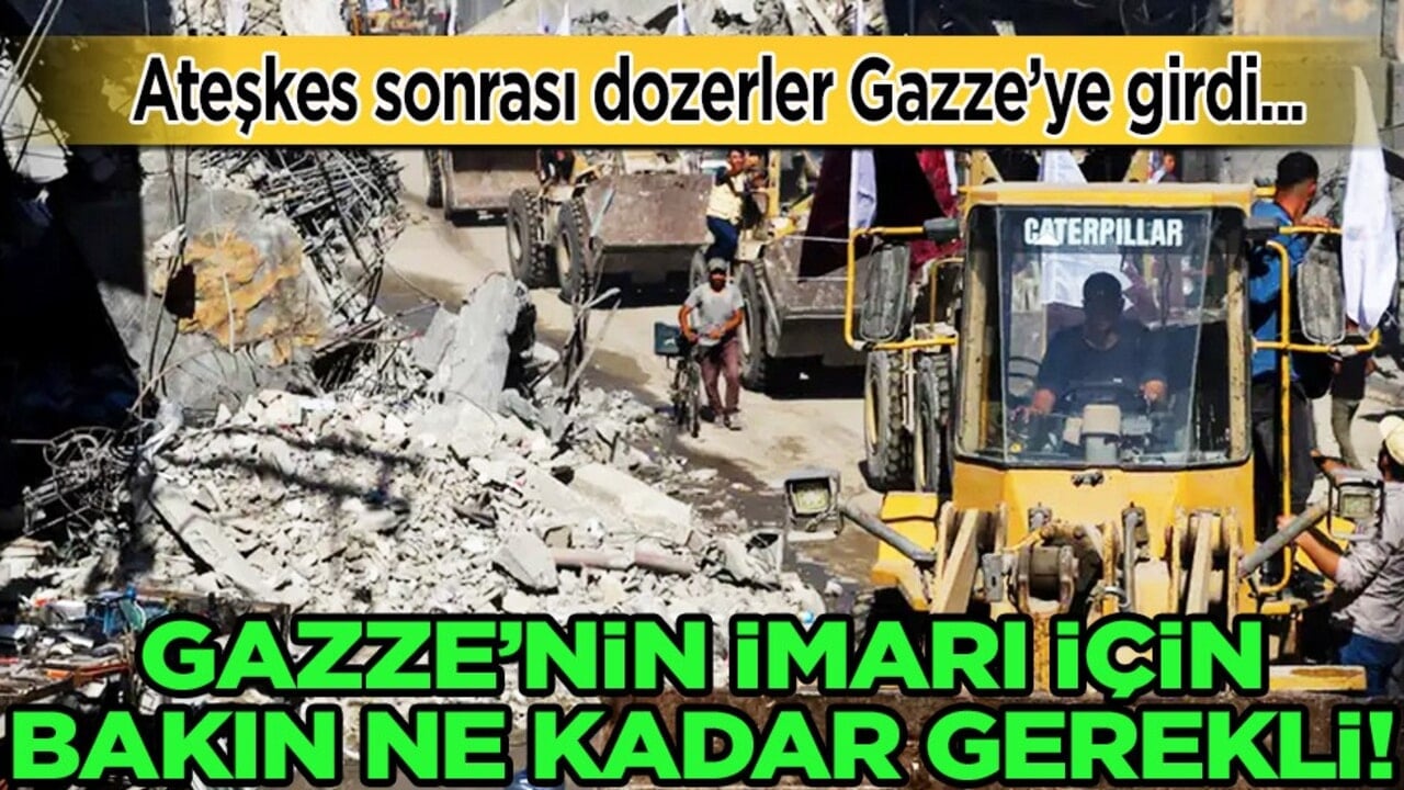 ABD Başkanı Donald Trump'tan Gazze açıklaması sonrası: Gazze'nin yeniden imarı 70 milyar dolar!