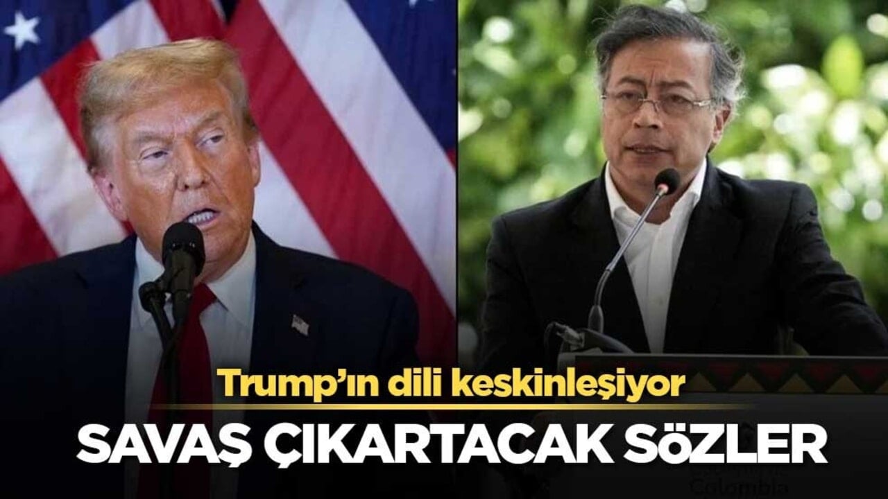 ABD Başkanı Trump, Kolombiya Cumhurbaşkanı Petro'ya sert sözlerle yüklendi! Ödemeler askıya alındı