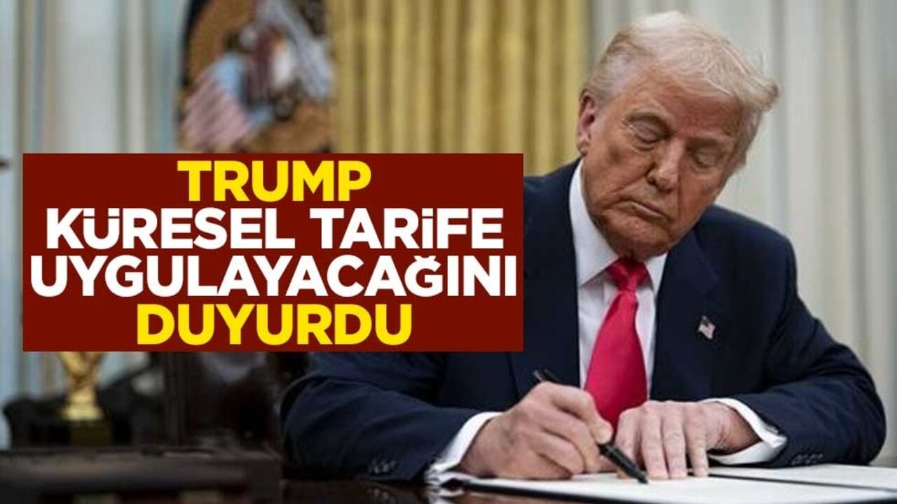 ABD Başkanı Trump, yüzde 10'luk küresel tarife uygulayacağını duyurdu
