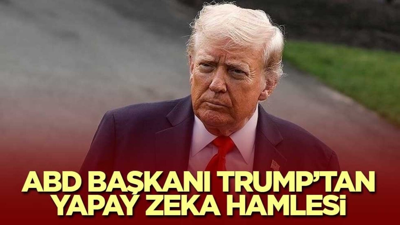 ABD Başkanı Trump'tan yapay zeka imzası