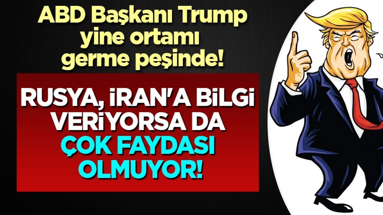 ABD Başkanı Trump'tan yine gündeme bomba etkisi yapacak Rusya açıklaması!
