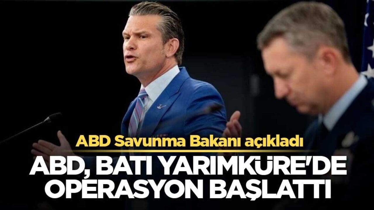 ABD, Batı Yarımküre'de operasyon başlattı