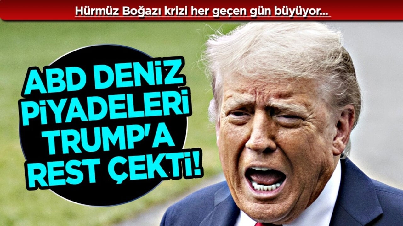 ABD Deniz Piyadeleri Trump'a rest çekti: Hürmüz'e girmeyi reddettiler...