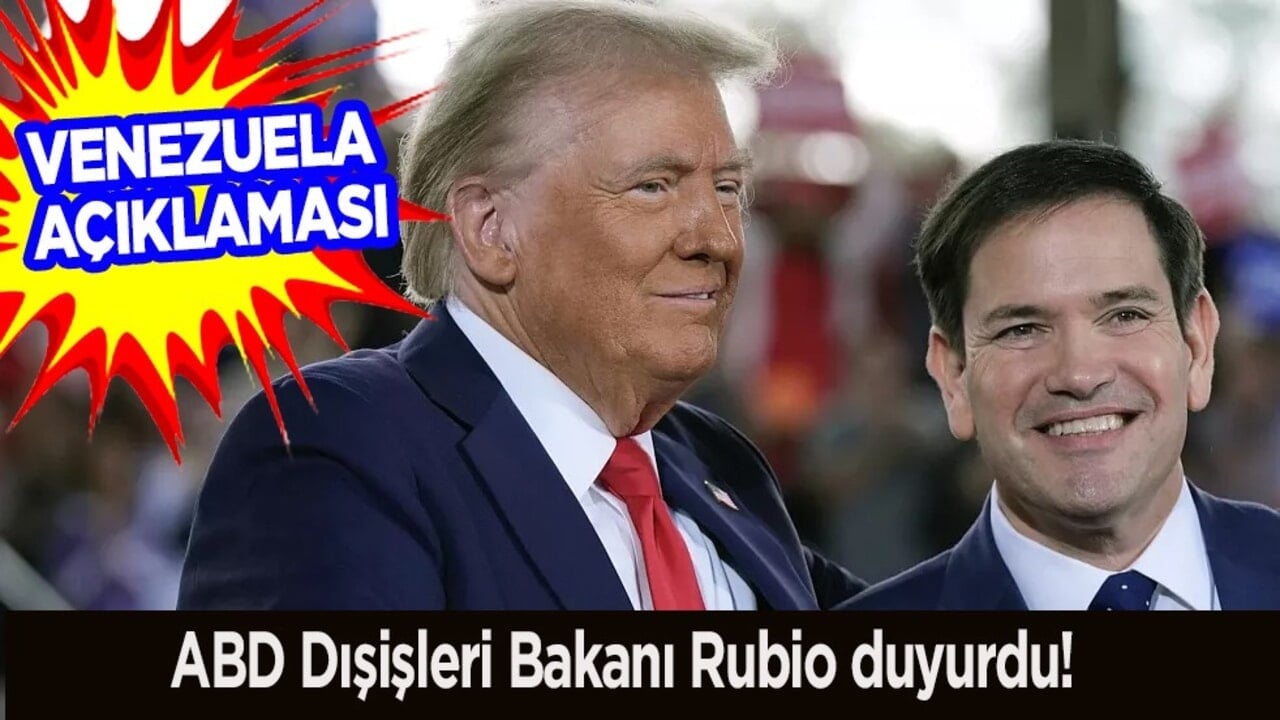  ABD Dışişleri Bakanı Rubio duyurdu: Dikkat çeken çarpıcı Venezuela açıklaması