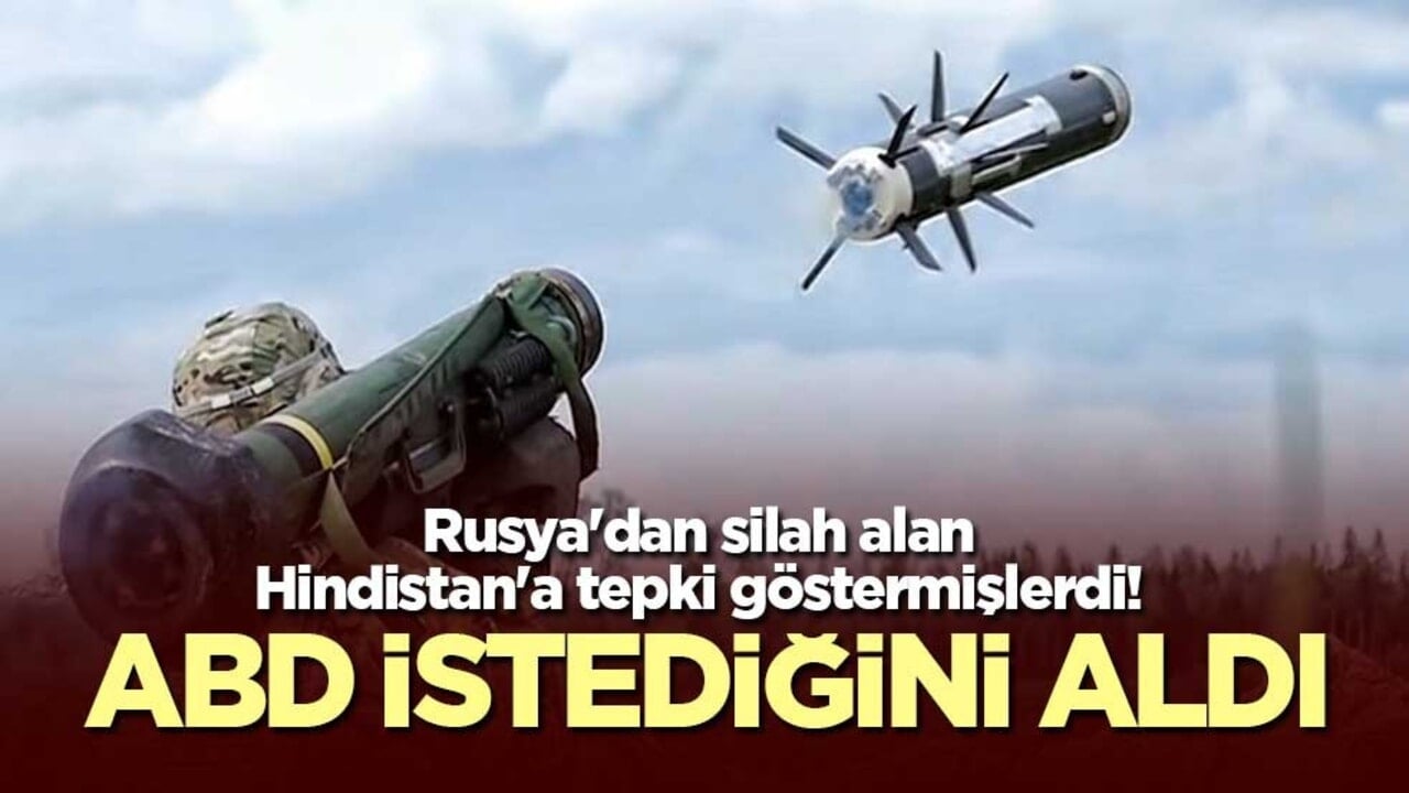 ABD, Hindistan'a Javelin Füze Sistemi ve Excalibur top mermileri satışını onayladı