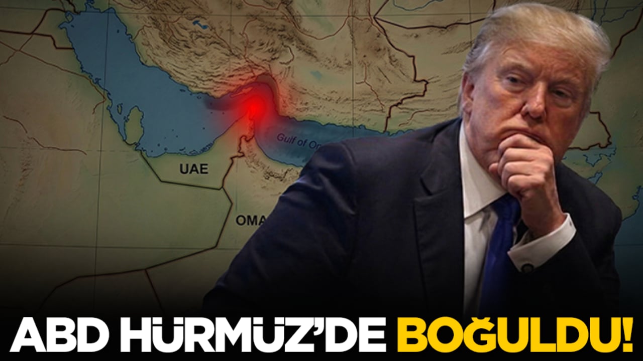 ABD Hürmüz’de boğuldu!