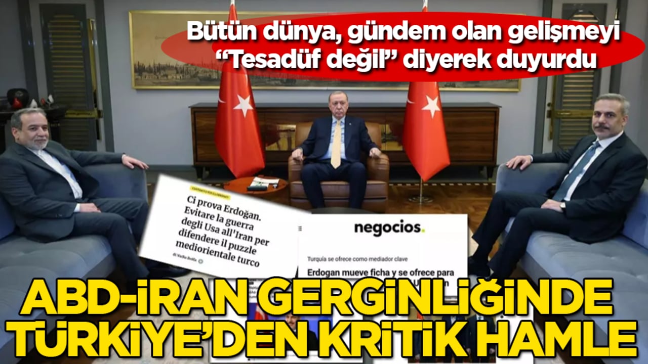 ABD-İran gerginliğinde Türkiye’den kritik hamle! Bütün dünya, gündem olan gelişmeyi "Tesadüf değil" diyerek duyurdu
