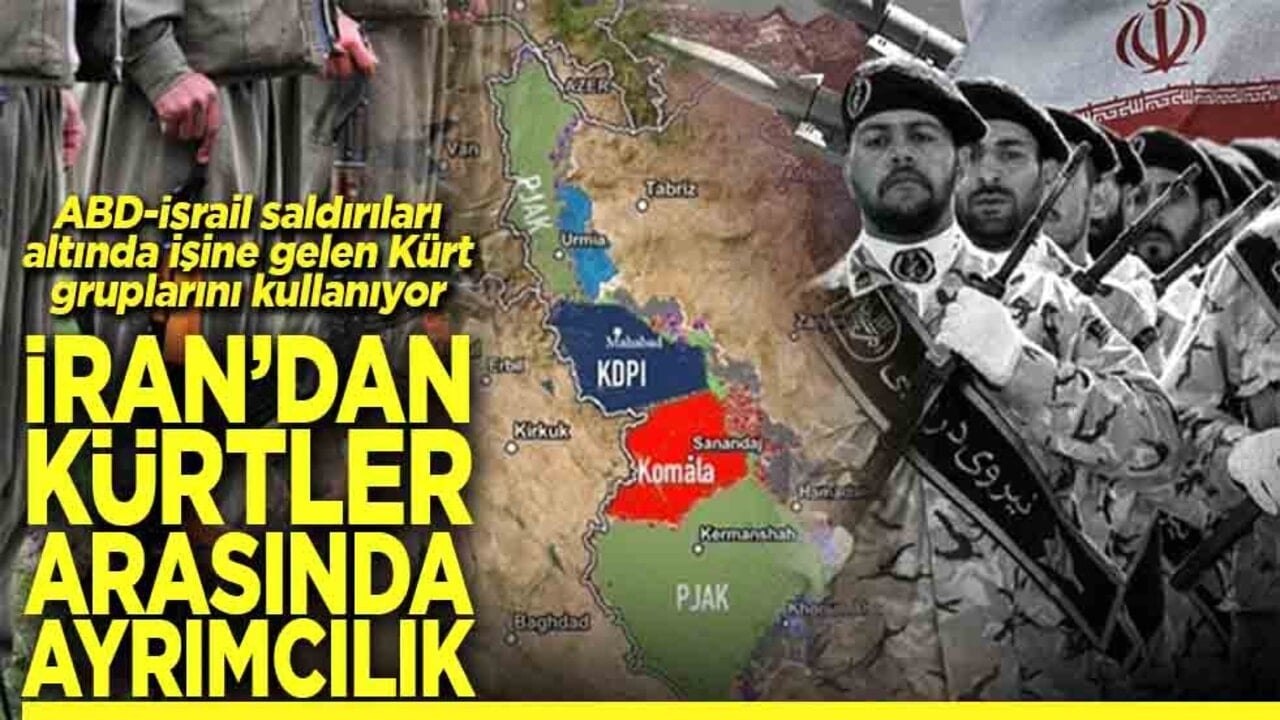 ABD-İsrail saldırıları altında işine gelen Kürt gruplarını kullanıyor İran'dan Kürtler arasında ayrımcılık
