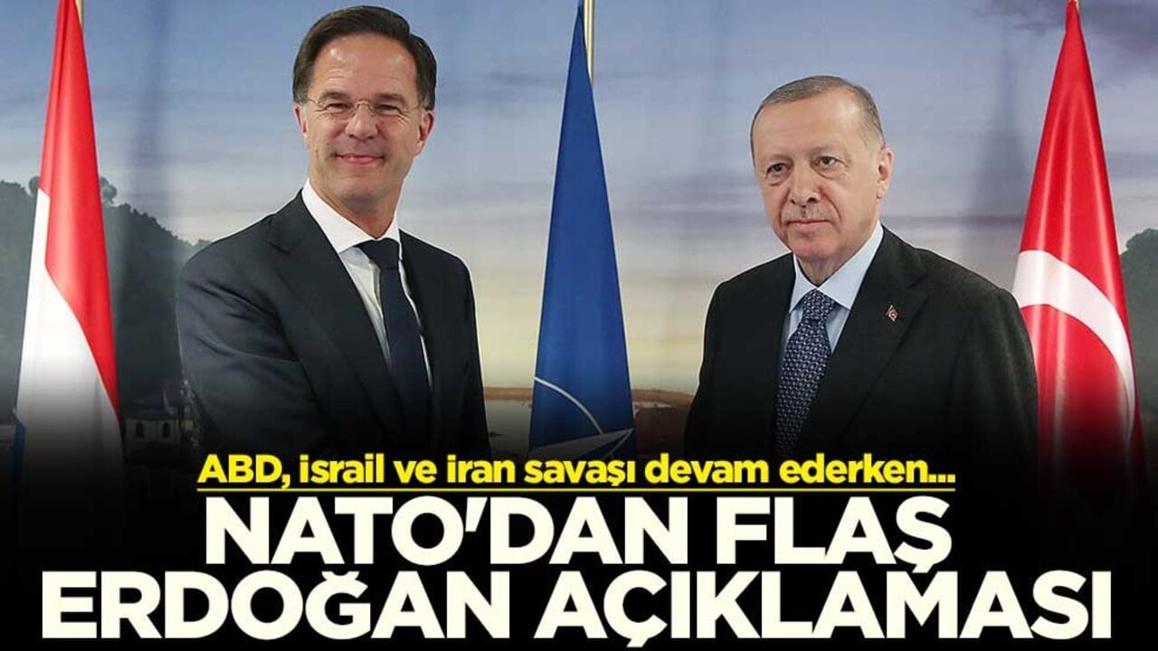 ABD, İsrail ve İran savaşı devam ederken... NATO'dan flaş Erdoğan açıklaması