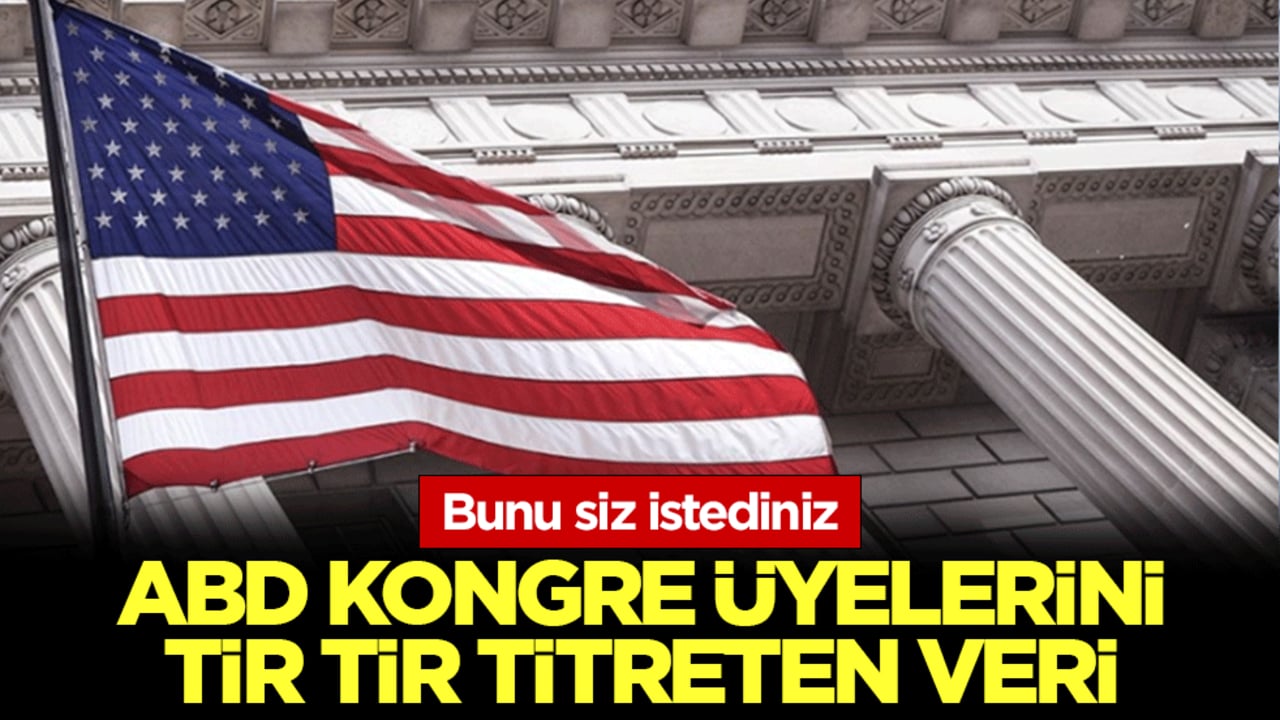 ABD kongre üyelerini tir tir titreten veri: Bunu siz istediniz