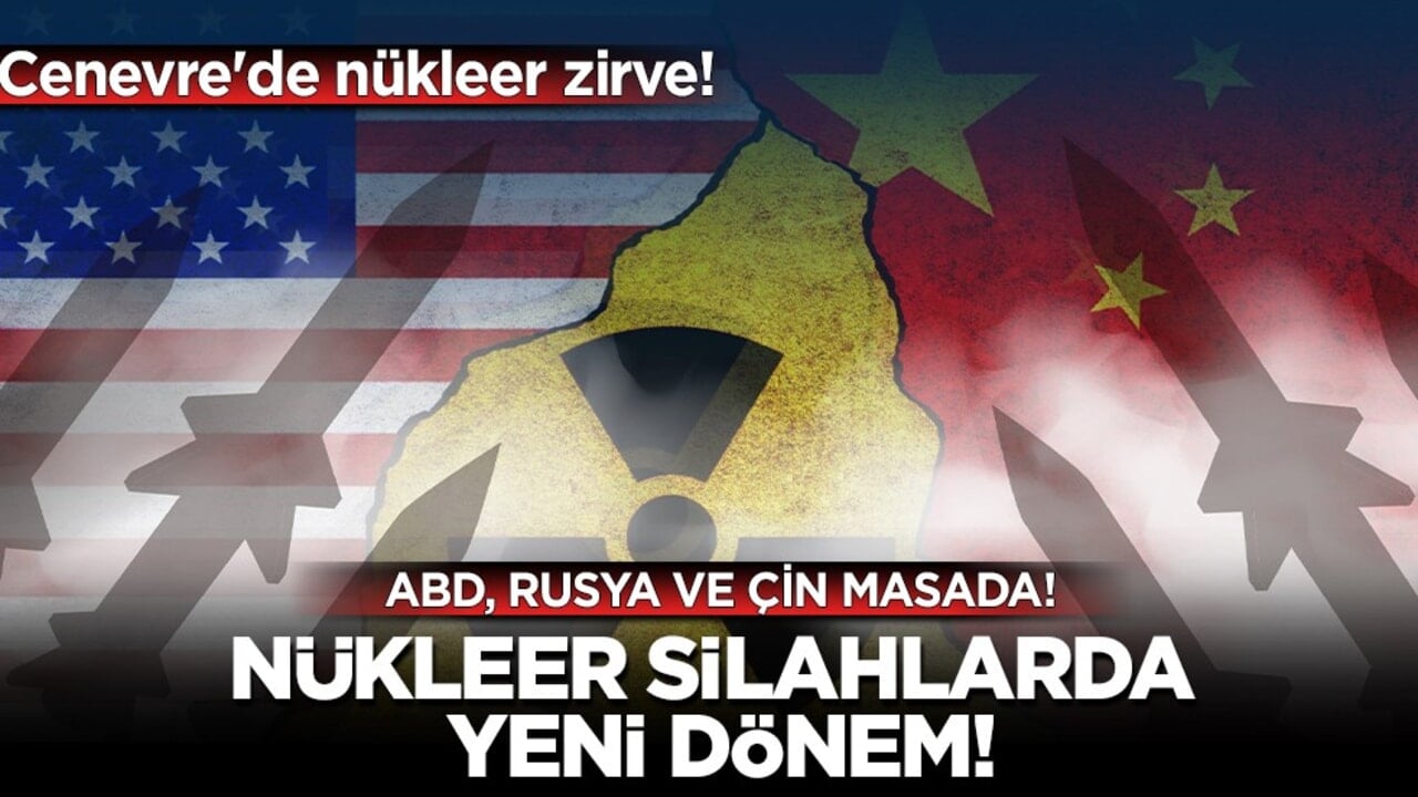 ABD, nükleer silah kontrolü için Rusya ve Çin ile masaya oturuyor
