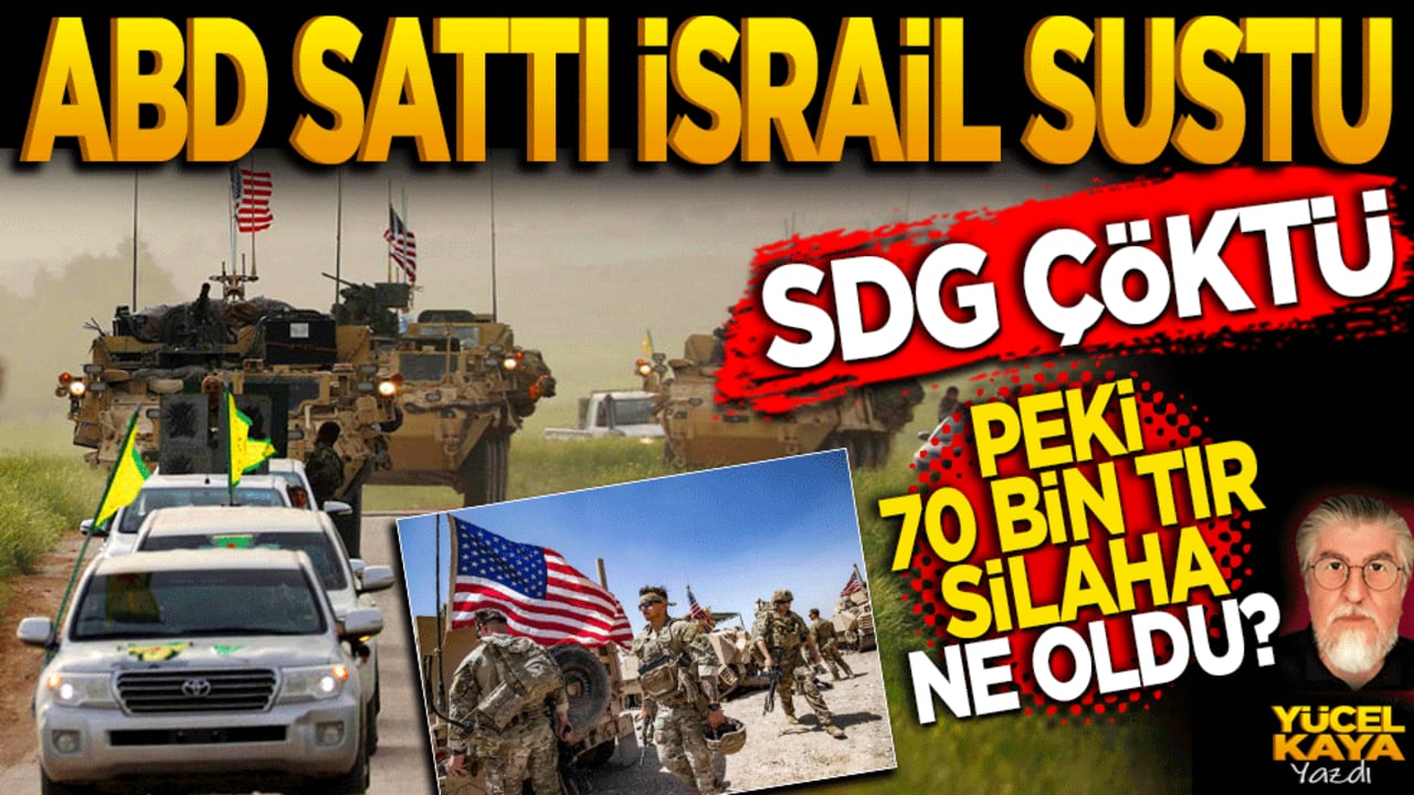 ABD sattı, İsrail sustu, SDG çöktü, peki ya silahlar?