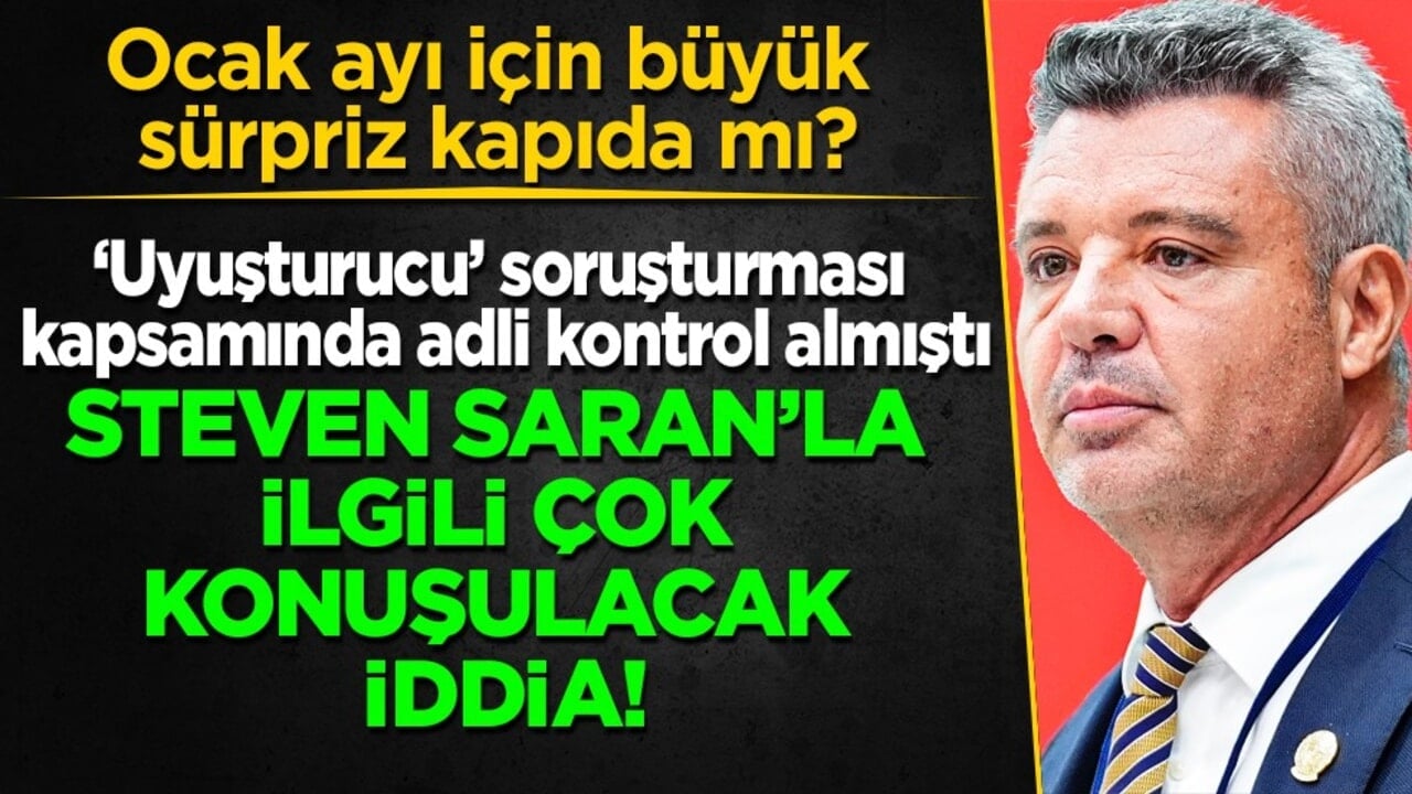 ABD vatandaşı Steven Saran’la ilgili çok konuşulacak iddia! Kongreye gidip başkanlığı bırakacak