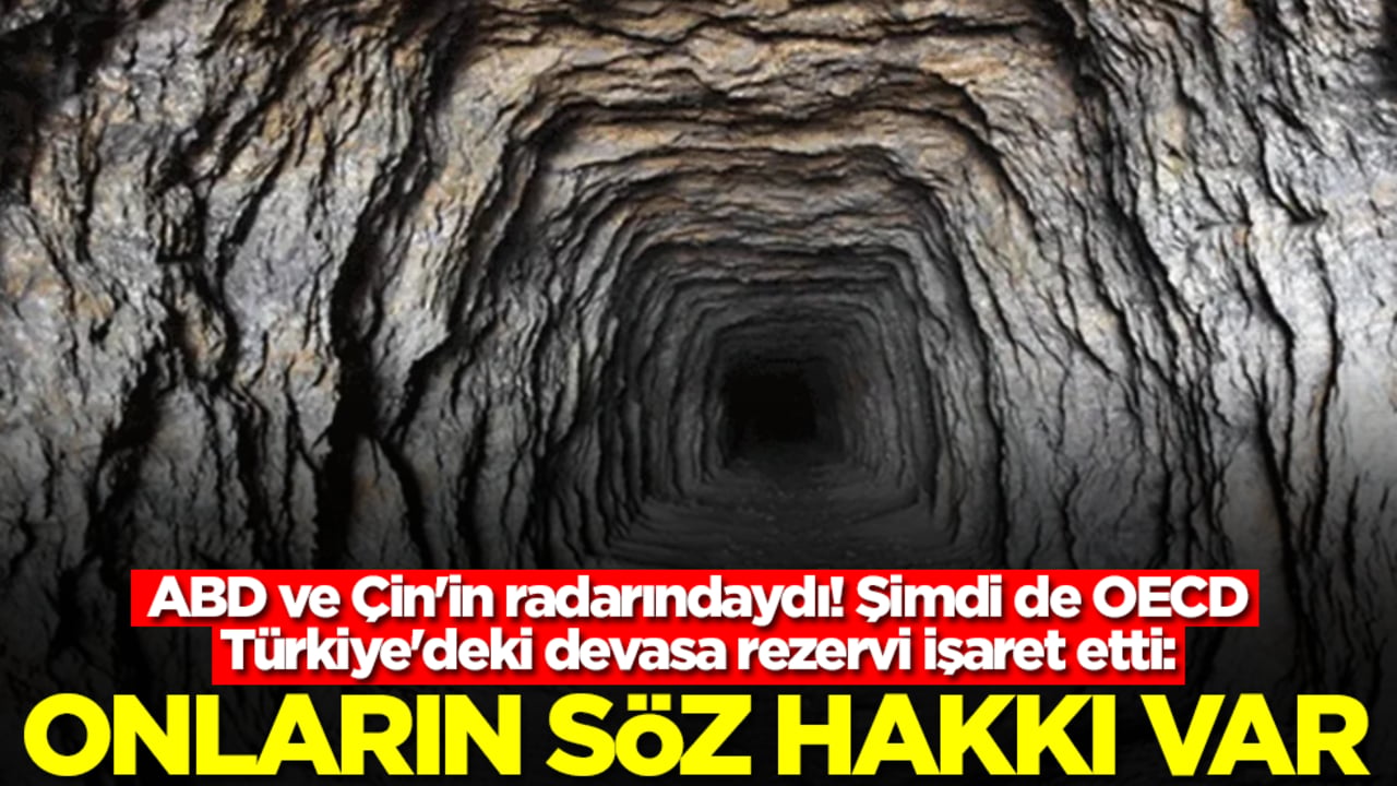 ABD ve Çin'in radarındaydı! Şimdi de OECD Türkiye'deki devasa rezervi işaret etti: Onların söz hakkı var