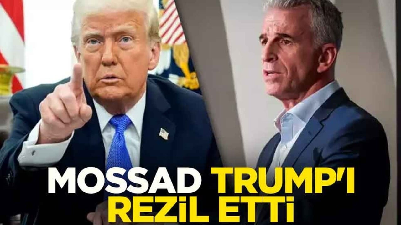 ABD ve İsrail birbirine düştü! Mossad, Trump'ı rezil etti