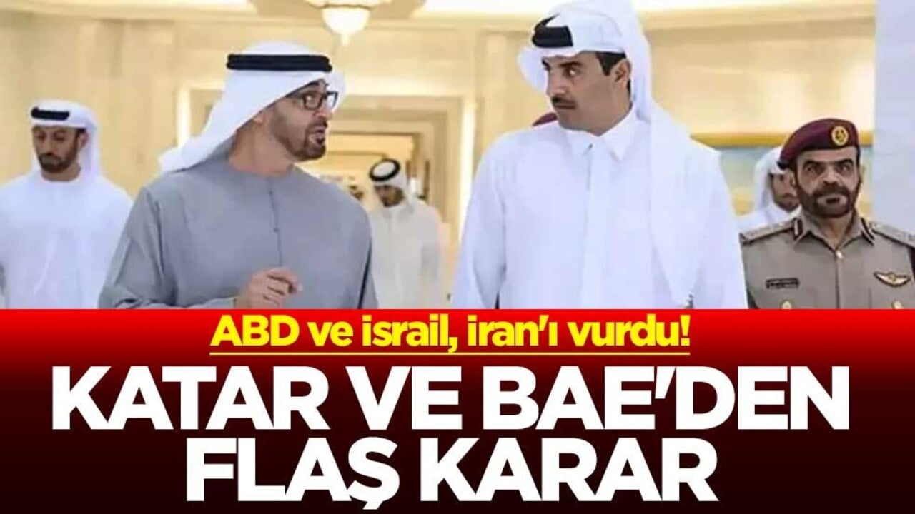 ABD ve İsrail, İran'ı vurdu! Katar, Kuveyt ve BAE'den flaş kararı uygulamaya soktu