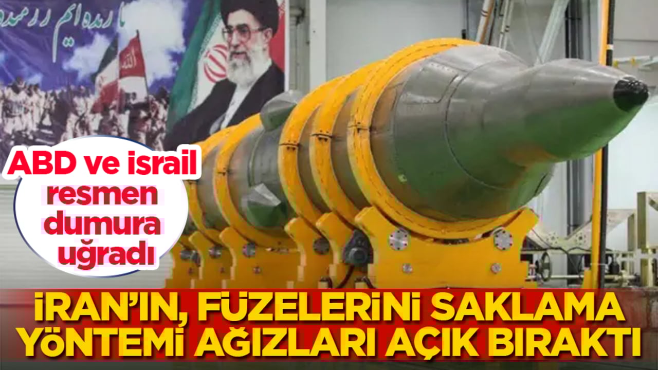 ABD ve İsrail resmen dumura uğradı: İran’ın, füzelerini saklama yöntemi ağızları açık bıraktı