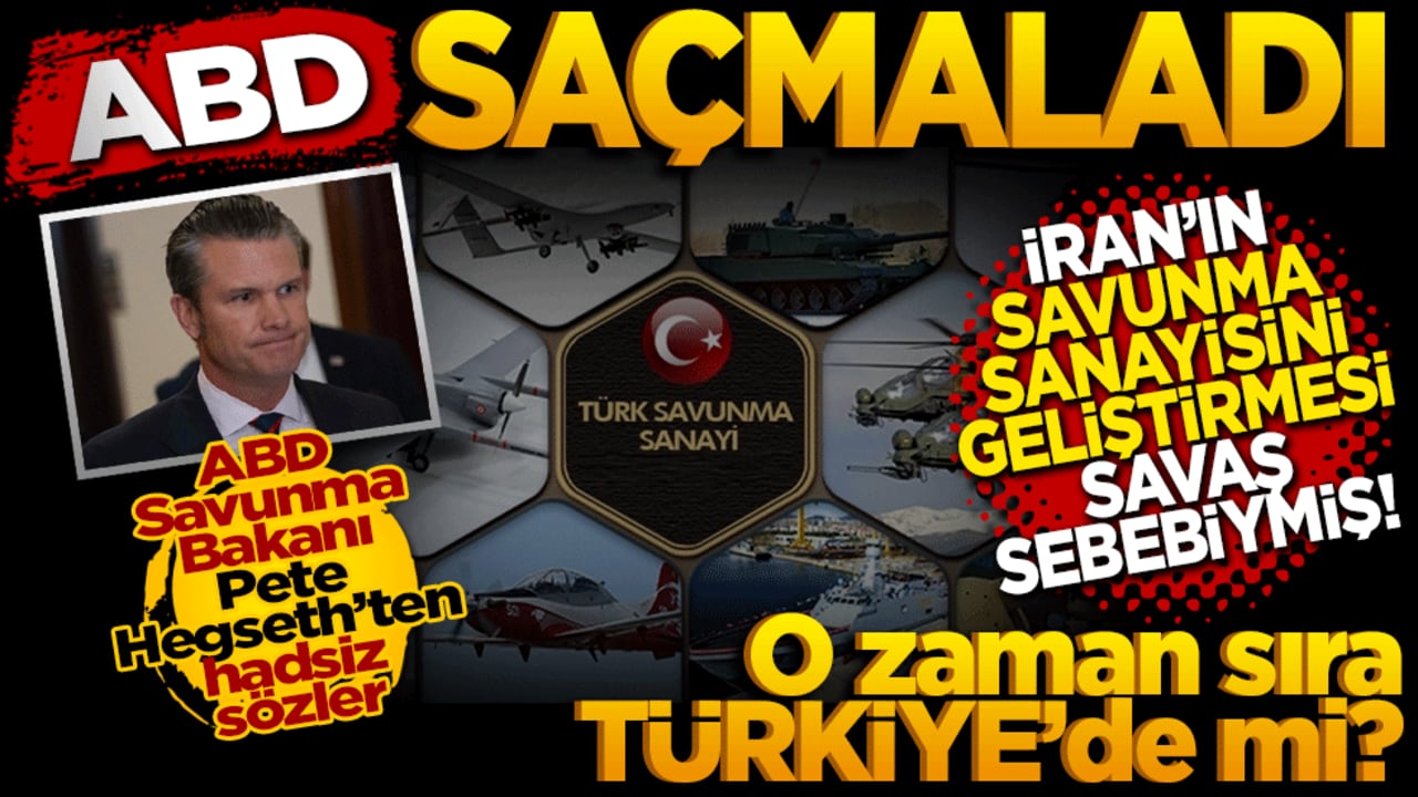 ABD yine saçmaladı! İran’ın savunma sanayisini geliştirmesi savaş sebebiymiş: O zaman sıra Türkiye’de mi?