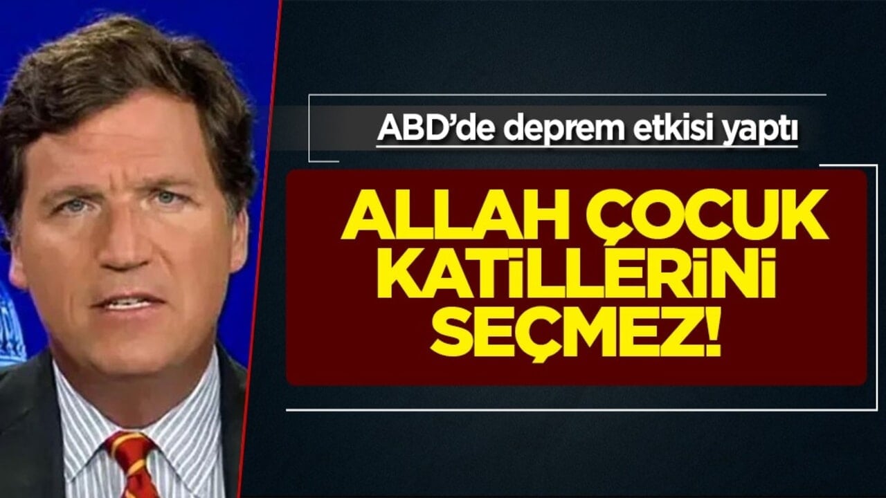 ABD'de bazı sözler deprem etkisi yaptı! ABD'li ünlü TV sunucusu İsrail'e: Allah çocuk katillerini seçmez...